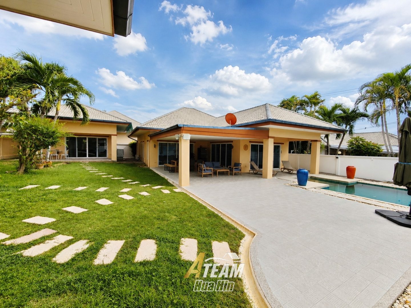  FOR RENT | Where Comfort Meets Tropical Living | 4-Bedroom Pool Villa | Gold Village, Hua Hin Soi 88, thumbnail 23