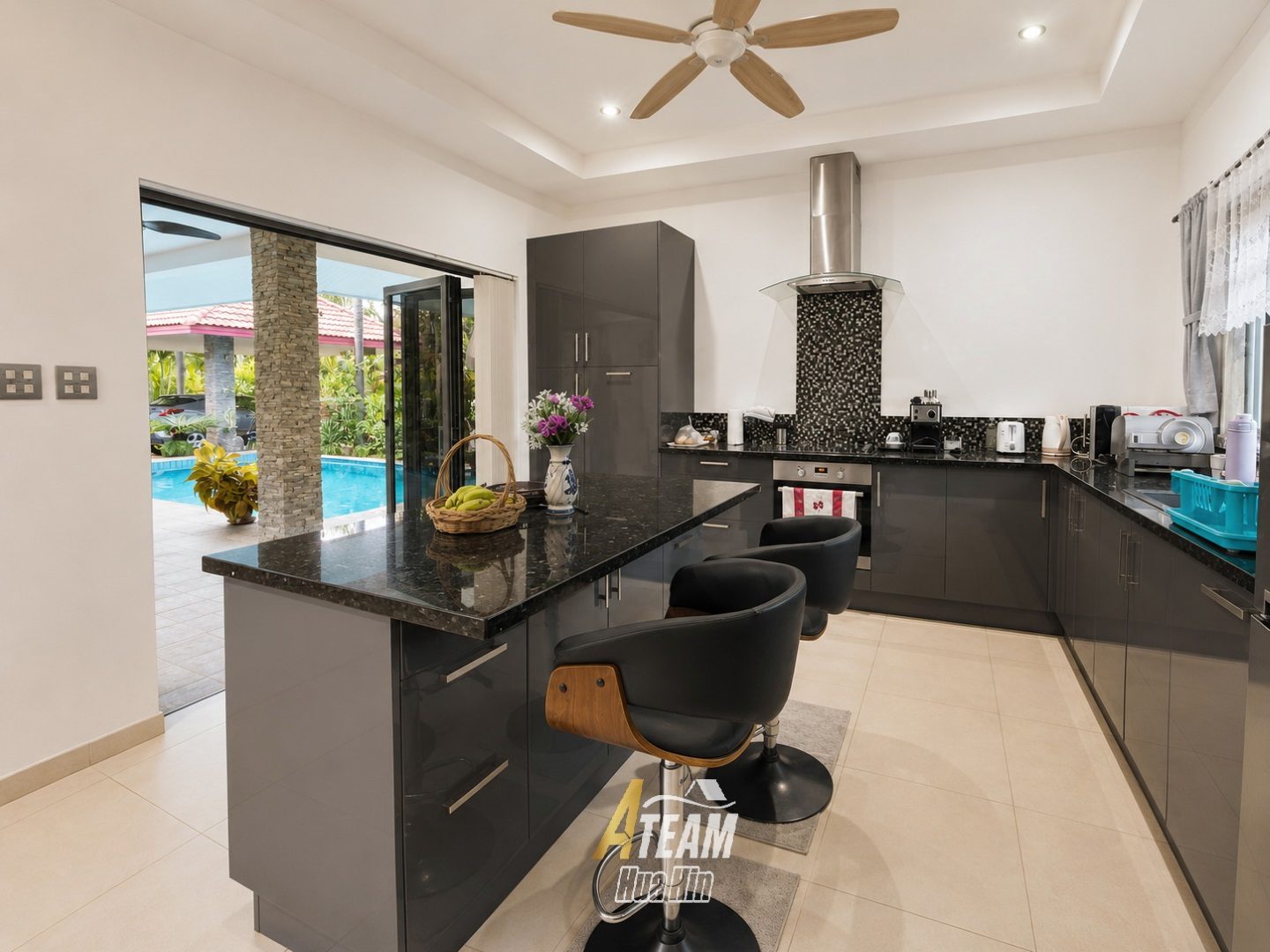 3 Bedroom pool villa for rent at Wijittra in HIn lek fai , thumbnail 3
