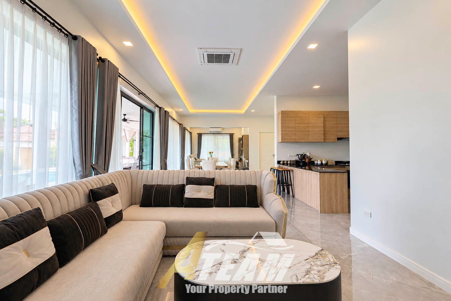 Spacious 3-Bedroom House for Rent at Plumeria Villa Hua Hin–Cha Am, thumbnail 8