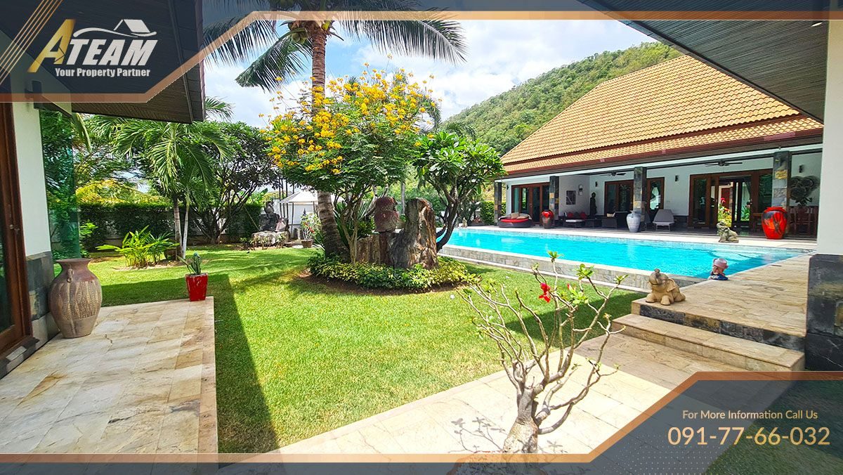 Luxury Pool Villa For Sale in Hana Village, Pranburi, thumbnail 11