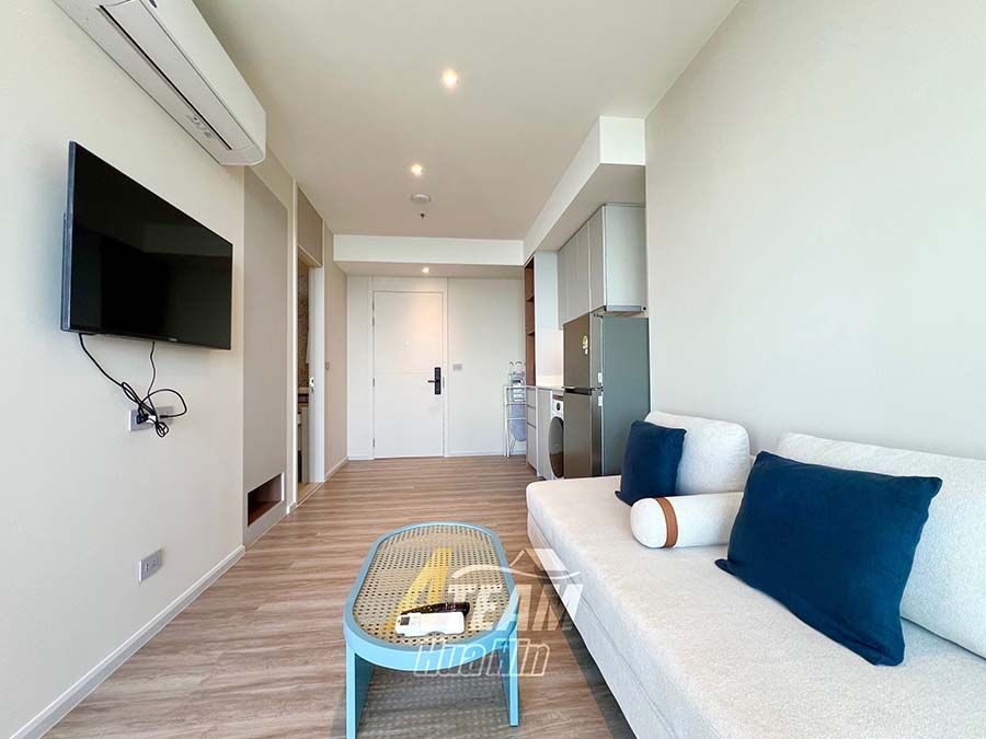 High-Floor 1-Bedroom Sea View Condo for Sale at Vehha Hua Hin, thumbnail 2