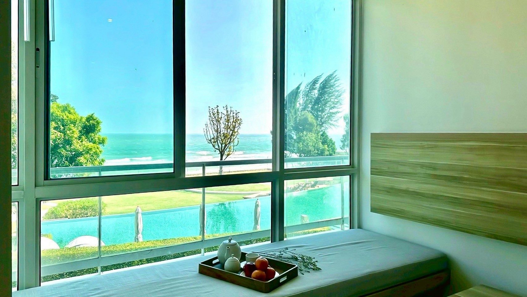 Luxury Beachfront 3-Bedroom Condo for Sale at Wan Vayla Hua Hin, Khao Tao, thumbnail 14
