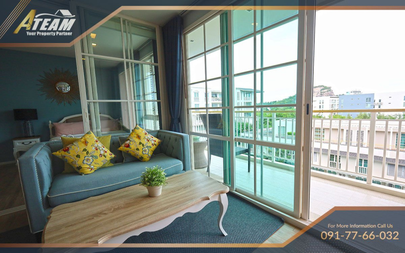 Autumn Hua Hin, sea view condo, golf view condo, condo for sale Hua Hin, Khao Takiab property, beachfront condo Hua Hin, Hua Hin investment, 2-bedroom condo Thailand, real estate Hua Hin, condo with balcony

