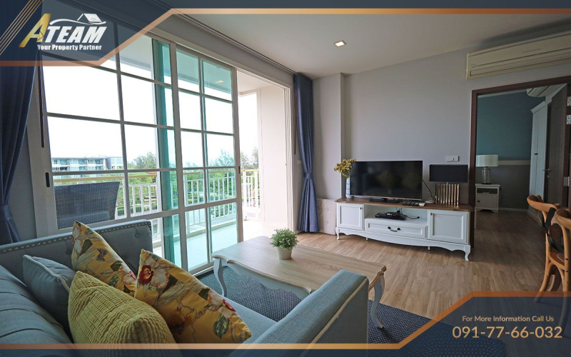 Autumn Hua Hin, sea view condo, golf view condo, condo for sale Hua Hin, Khao Takiab property, beachfront condo Hua Hin, Hua Hin investment, 2-bedroom condo Thailand, real estate Hua Hin, condo with balcony

