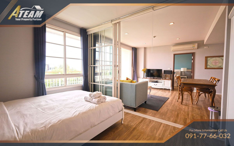 Autumn Hua Hin, sea view condo, golf view condo, condo for sale Hua Hin, Khao Takiab property, beachfront condo Hua Hin, Hua Hin investment, 2-bedroom condo Thailand, real estate Hua Hin, condo with balcony

