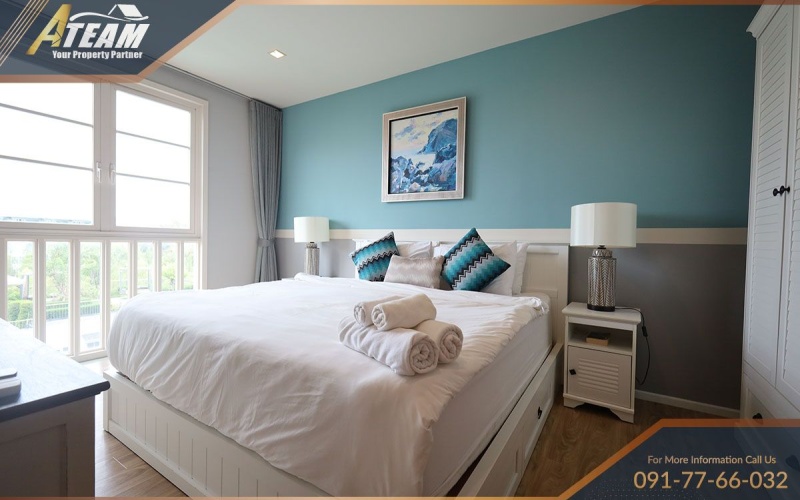 Autumn Hua Hin, sea view condo, golf view condo, condo for sale Hua Hin, Khao Takiab property, beachfront condo Hua Hin, Hua Hin investment, 2-bedroom condo Thailand, real estate Hua Hin, condo with balcony

