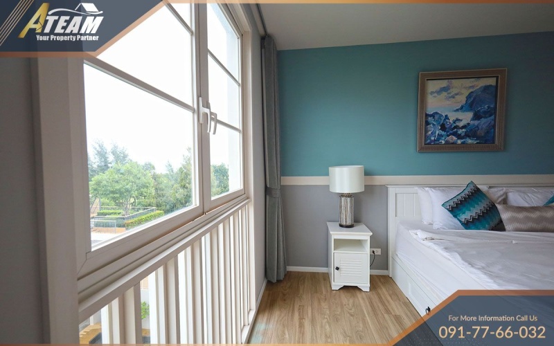 Autumn Hua Hin, sea view condo, golf view condo, condo for sale Hua Hin, Khao Takiab property, beachfront condo Hua Hin, Hua Hin investment, 2-bedroom condo Thailand, real estate Hua Hin, condo with balcony

