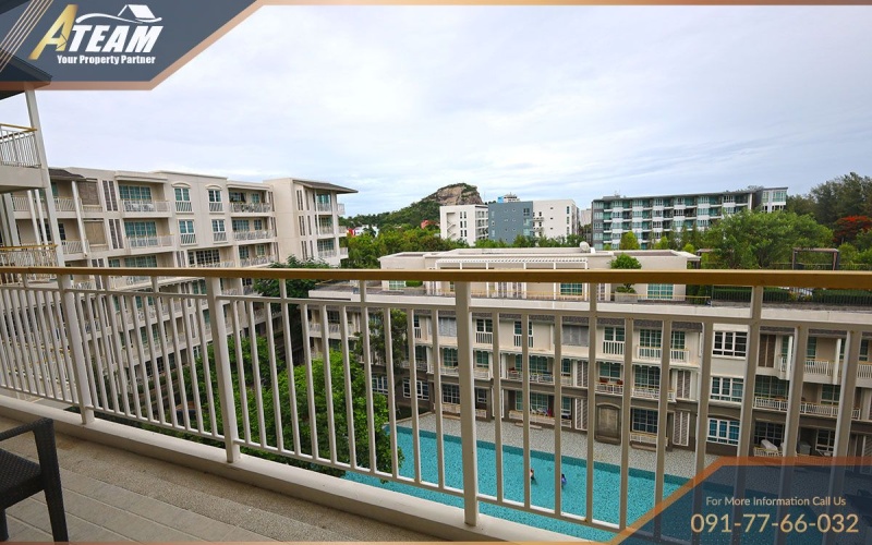 Autumn Hua Hin, sea view condo, golf view condo, condo for sale Hua Hin, Khao Takiab property, beachfront condo Hua Hin, Hua Hin investment, 2-bedroom condo Thailand, real estate Hua Hin, condo with balcony

