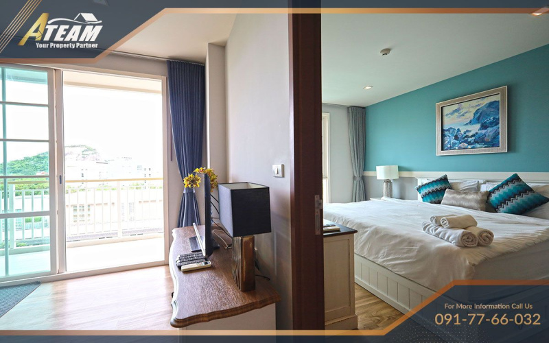 Autumn Hua Hin, sea view condo, golf view condo, condo for sale Hua Hin, Khao Takiab property, beachfront condo Hua Hin, Hua Hin investment, 2-bedroom condo Thailand, real estate Hua Hin, condo with balcony

