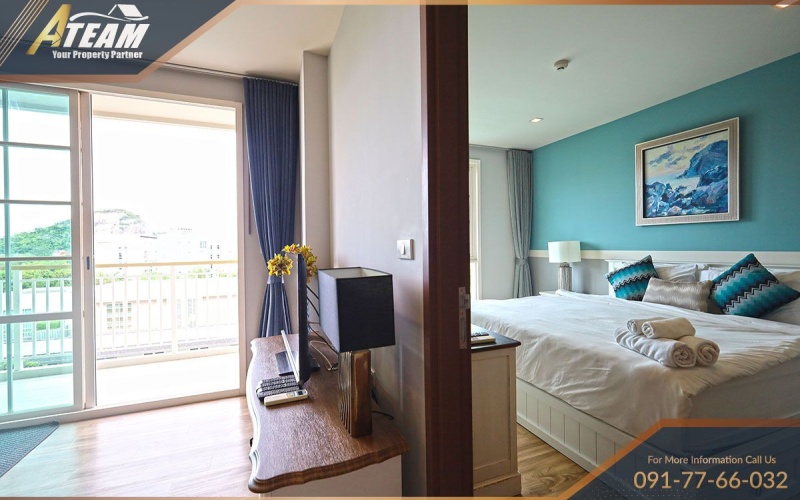 Autumn Hua Hin, sea view condo, golf view condo, condo for sale Hua Hin, Khao Takiab property, beachfront condo Hua Hin, Hua Hin investment, 2-bedroom condo Thailand, real estate Hua Hin, condo with balcony

