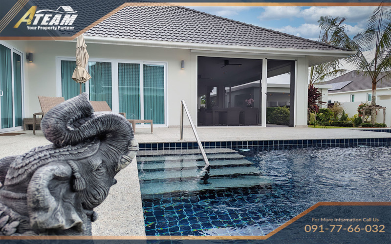 Hua Hin, Hin Lek Fai , 3 Bedrooms, 2 Bathrooms, House / Villa, For Sale, ,1958, A-Team Real estate