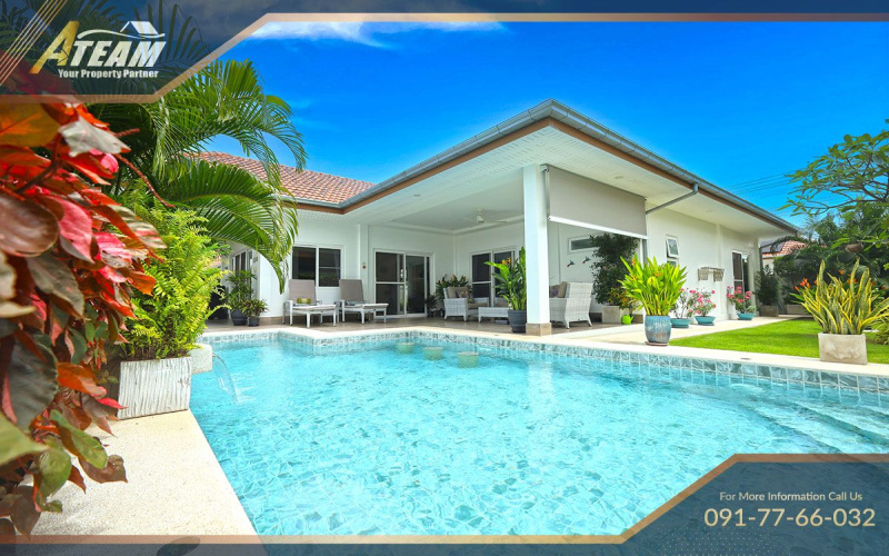 Hua Hin, Hua Hin Center , 3 Bedrooms, 2 Bathrooms, House / Villa, For Sale, ,1960, A-Team Real estate