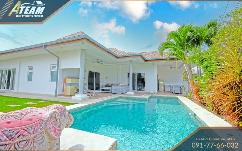 Hua Hin, Thap Thai, 4 Bedrooms, 3 Bathrooms, House / Villa, For Rent,0,1962, A-Team Real estate