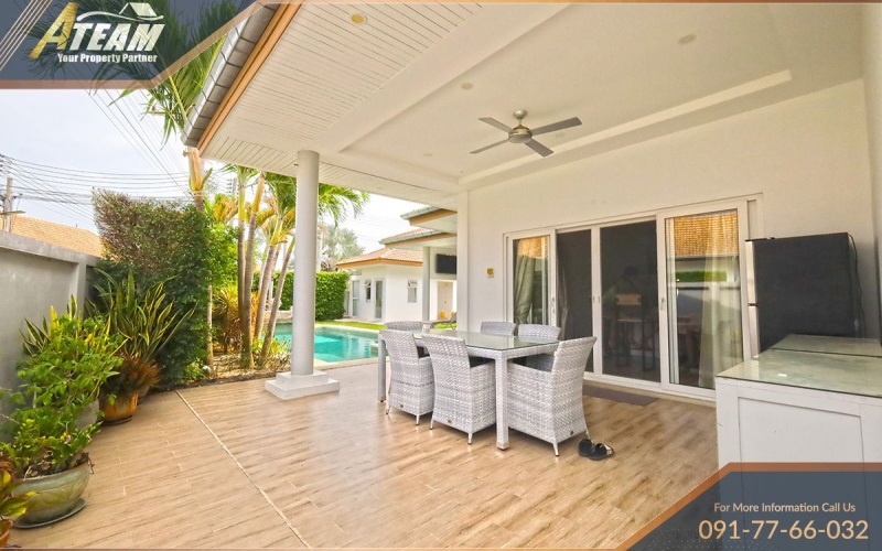 Hua Hin, Thap Thai, 4 Bedrooms, 3 Bathrooms, House / Villa, For Rent,0,1962, A-Team Real estate