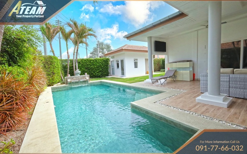 Hua Hin, Thap Thai, 4 Bedrooms, 3 Bathrooms, House / Villa, For Rent,0,1962, A-Team Real estate