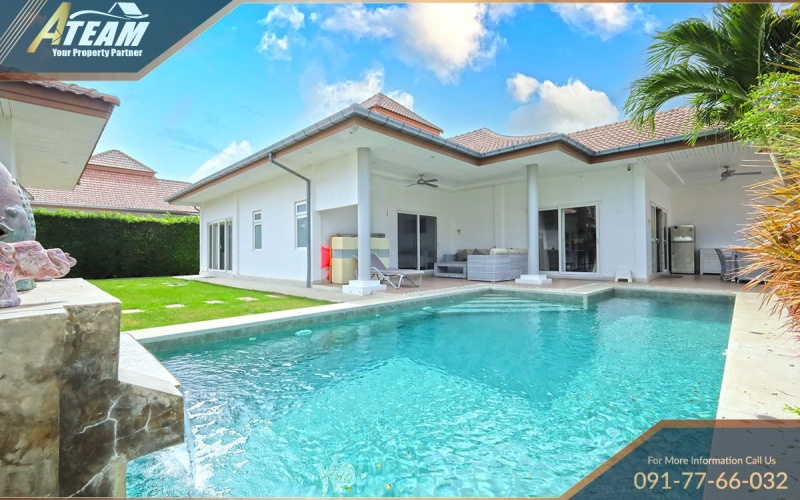 Hua Hin, Thap Thai, 4 Bedrooms, 3 Bathrooms, House / Villa, For Rent,0,1962, A-Team Real estate