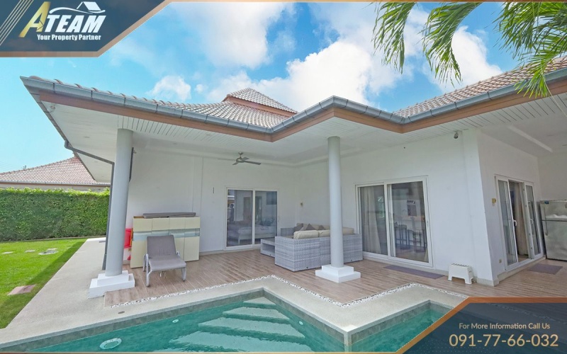 Hua Hin, Thap Thai, 4 Bedrooms, 3 Bathrooms, House / Villa, For Rent,0,1962, A-Team Real estate