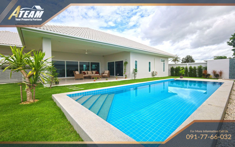 Hua Hin, Wangpong , 3 Bedrooms, 2 Bathrooms, House / Villa, For Sale, ,0,1963, A-Team Real estate