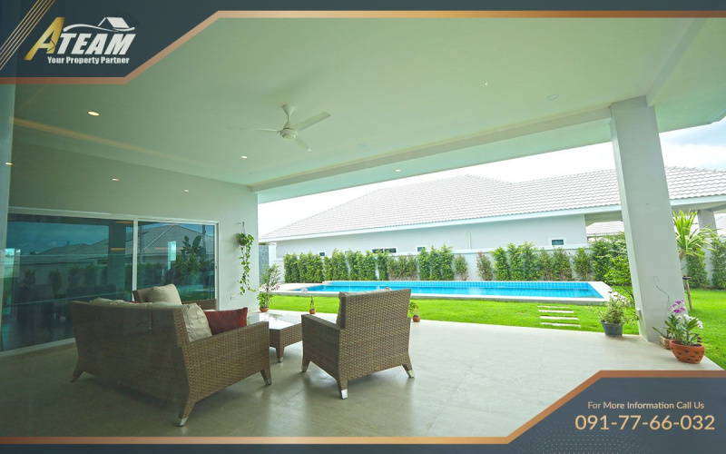 Hua Hin, Wangpong , 3 Bedrooms, 2 Bathrooms, House / Villa, For Sale, ,0,1963, A-Team Real estate