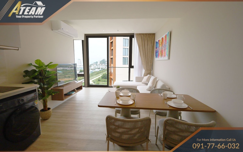 Vehha Hua Hin condo for rent, Hua Hin sea view condo, luxury condo Hua Hin, 1 bedroom condo Hua Hin, panoramic sea view, holiday rental Hua Hin, high-end condo Thailand, condo near Cicada Market, beachfront condo Hua Hin, rental near Holiday Inn Hua Hin