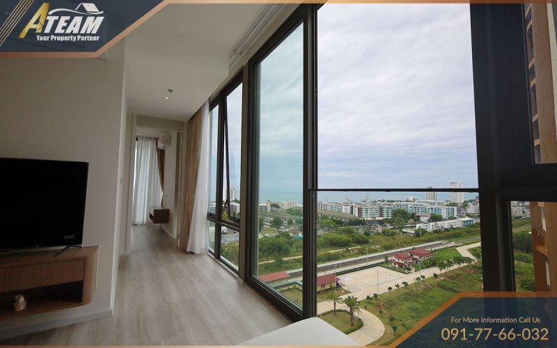 Vehha Hua Hin condo for rent, Hua Hin sea view condo, luxury condo Hua Hin, 1 bedroom condo Hua Hin, panoramic sea view, holiday rental Hua Hin, high-end condo Thailand, condo near Cicada Market, beachfront condo Hua Hin, rental near Holiday Inn Hua Hin