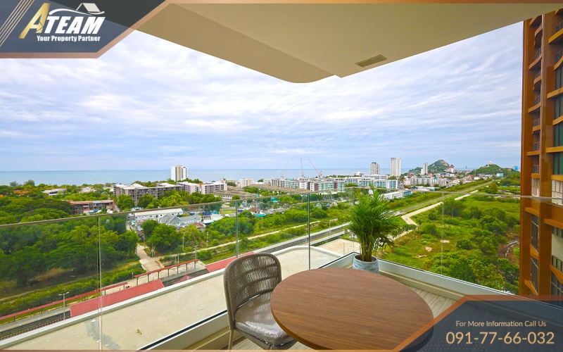 Vehha Hua Hin condo for rent, Hua Hin sea view condo, luxury condo Hua Hin, 1 bedroom condo Hua Hin, panoramic sea view, holiday rental Hua Hin, high-end condo Thailand, condo near Cicada Market, beachfront condo Hua Hin, rental near Holiday Inn Hua Hin