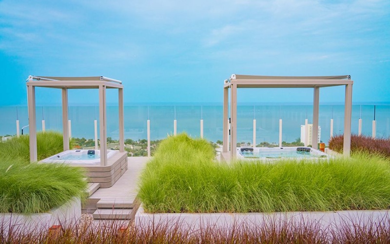 Vehha Hua Hin condo for rent, Hua Hin sea view condo, luxury condo Hua Hin, 1 bedroom condo Hua Hin, panoramic sea view, holiday rental Hua Hin, high-end condo Thailand, condo near Cicada Market, beachfront condo Hua Hin, rental near Holiday Inn Hua Hin