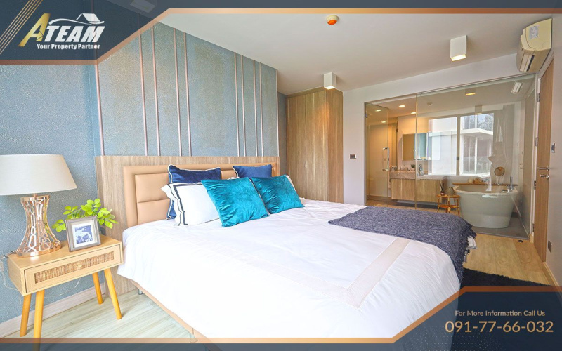 Hua Hin condo for sale, The Pine Hua Hin, golf view condo, Sea Pines view, Khao Takiab beach condo, 3-bedroom condo Hua Hin, foreign quota, beachfront condo Hua Hin