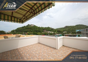 townhouse for rent Hua Hin, Takiap beach house, 3 bedroom townhouse Hua Hin, Hua Hin beach rental, mountain view rooftop, sea view townhouse, long-term rental Hua Hin, family home near beach, Hua Hin property rental, house near Khao Takiap