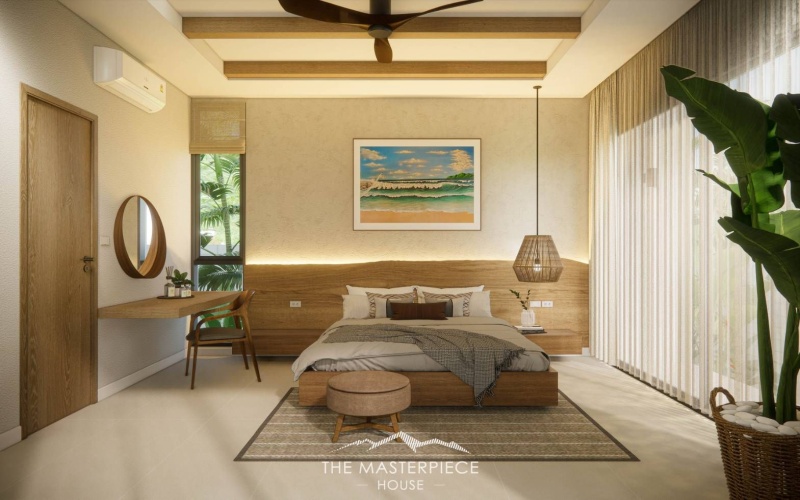 Secure this luxury 3-bedroom, 4-bathroom pool villa in Hua Hin’s Black Mountain area for only 14.5M THB pre-completion. Fully furnished, 319 sqm usable area, 808 sqm land, mountain views, mini golf lawn, and 5-year warranty.