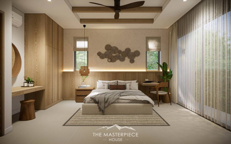 Secure this luxury 3-bedroom, 4-bathroom pool villa in Hua Hin’s Black Mountain area for only 14.5M THB pre-completion. Fully furnished, 319 sqm usable area, 808 sqm land, mountain views, mini golf lawn, and 5-year warranty.