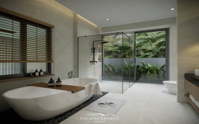 Secure this luxury 3-bedroom, 4-bathroom pool villa in Hua Hin’s Black Mountain area for only 14.5M THB pre-completion. Fully furnished, 319 sqm usable area, 808 sqm land, mountain views, mini golf lawn, and 5-year warranty.