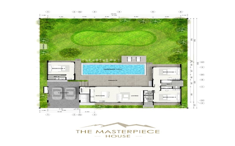 Secure this luxury 3-bedroom, 4-bathroom pool villa in Hua Hin’s Black Mountain area for only 14.5M THB pre-completion. Fully furnished, 319 sqm usable area, 808 sqm land, mountain views, mini golf lawn, and 5-year warranty.