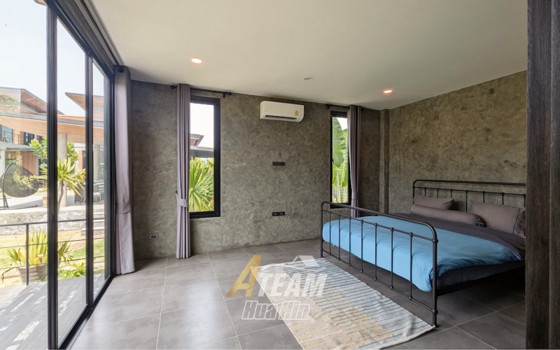 hua hin estate, pool villa hua hin, mountain view villa, organic farm thailand, hua hin guesthouse, retreat hua hin, countryside property, 5 rai hua hin, thap tai real estate, sustainable living thailand