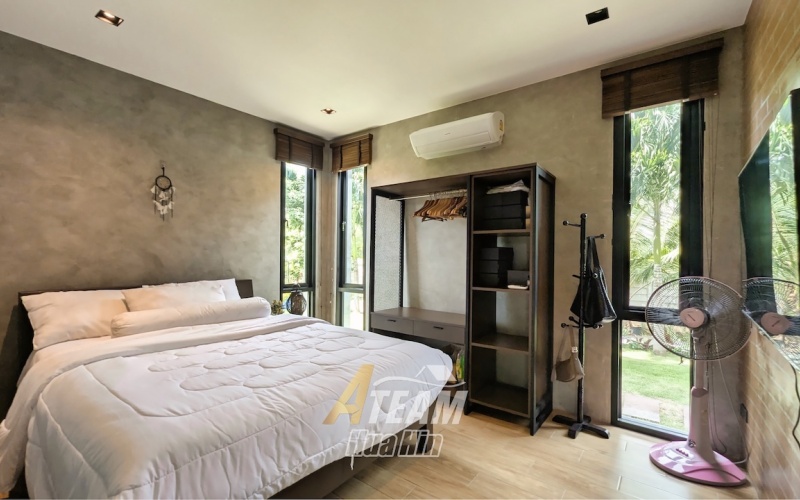 hua hin estate, pool villa hua hin, mountain view villa, organic farm thailand, hua hin guesthouse, retreat hua hin, countryside property, 5 rai hua hin, thap tai real estate, sustainable living thailand