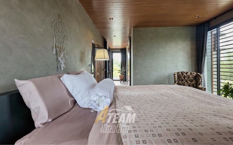 hua hin estate, pool villa hua hin, mountain view villa, organic farm thailand, hua hin guesthouse, retreat hua hin, countryside property, 5 rai hua hin, thap tai real estate, sustainable living thailand