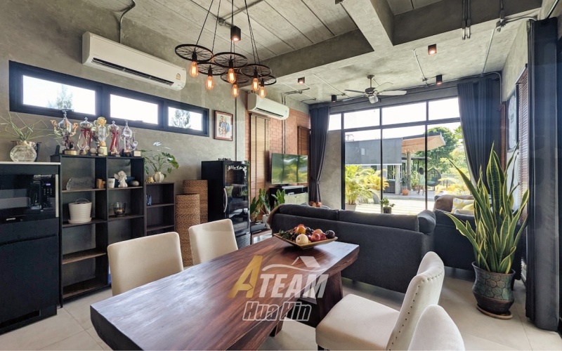 hua hin estate, pool villa hua hin, mountain view villa, organic farm thailand, hua hin guesthouse, retreat hua hin, countryside property, 5 rai hua hin, thap tai real estate, sustainable living thailand