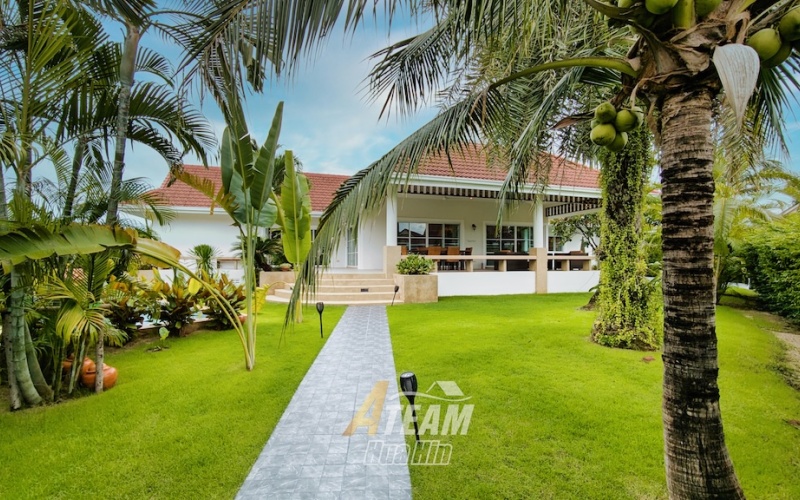Smart House Valley Hua Hin, pool villa Hua Hin for sale, renovated villa Hua Hin, 3-bedroom villa Hua Hin, turnkey villa Hua Hin, saltwater pool Hua Hin, secure gated community Hua Hin, Hua Hin property for sale, Hua Hin fitness pool