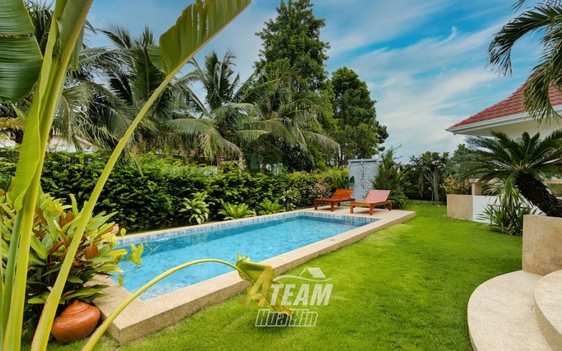Smart House Valley Hua Hin, pool villa Hua Hin for sale, renovated villa Hua Hin, 3-bedroom villa Hua Hin, turnkey villa Hua Hin, saltwater pool Hua Hin, secure gated community Hua Hin, Hua Hin property for sale, Hua Hin fitness pool