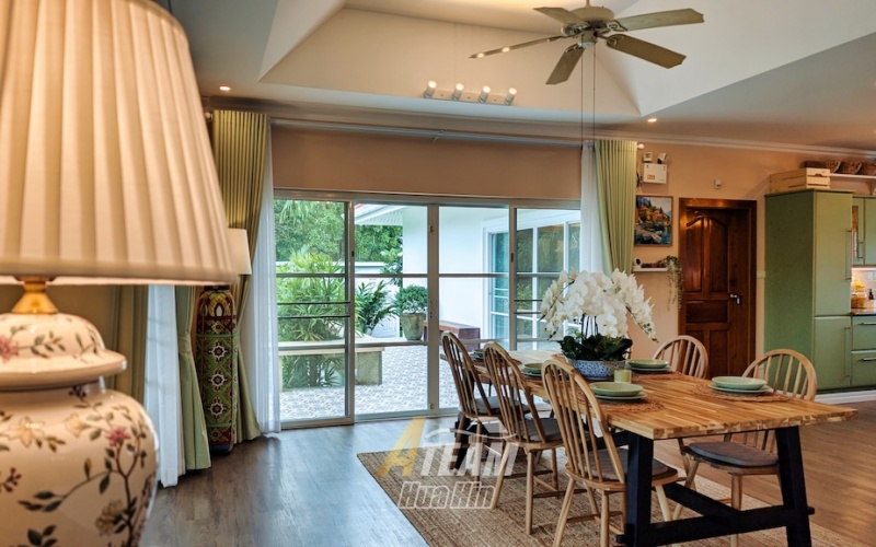 Smart House Valley Hua Hin, pool villa Hua Hin for sale, renovated villa Hua Hin, 3-bedroom villa Hua Hin, turnkey villa Hua Hin, saltwater pool Hua Hin, secure gated community Hua Hin, Hua Hin property for sale, Hua Hin fitness pool