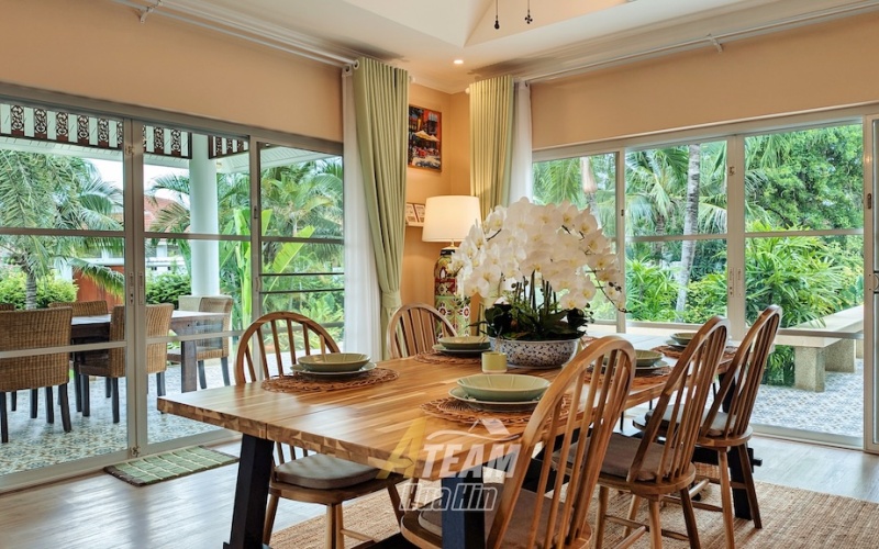 Smart House Valley Hua Hin, pool villa Hua Hin for sale, renovated villa Hua Hin, 3-bedroom villa Hua Hin, turnkey villa Hua Hin, saltwater pool Hua Hin, secure gated community Hua Hin, Hua Hin property for sale, Hua Hin fitness pool