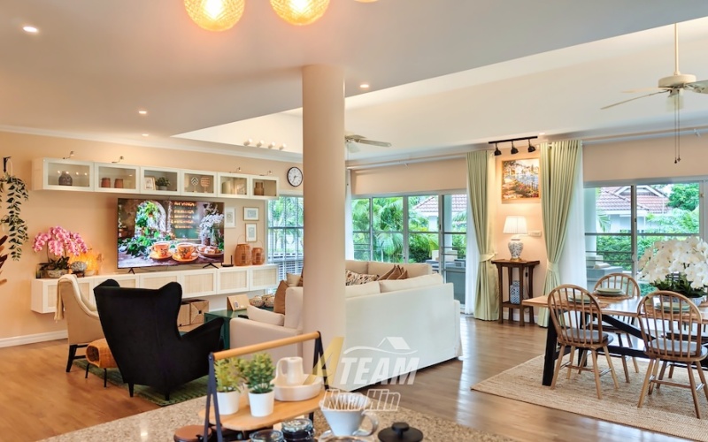 Smart House Valley Hua Hin, pool villa Hua Hin for sale, renovated villa Hua Hin, 3-bedroom villa Hua Hin, turnkey villa Hua Hin, saltwater pool Hua Hin, secure gated community Hua Hin, Hua Hin property for sale, Hua Hin fitness pool