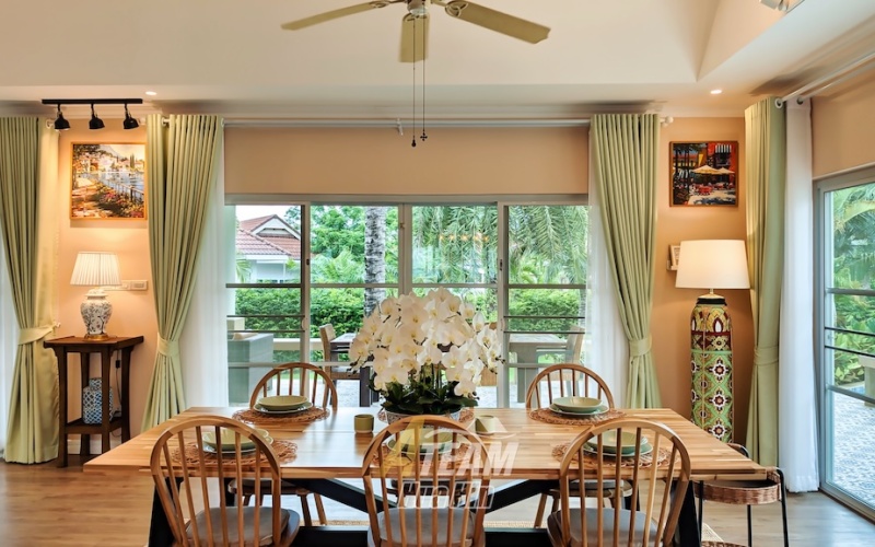 Smart House Valley Hua Hin, pool villa Hua Hin for sale, renovated villa Hua Hin, 3-bedroom villa Hua Hin, turnkey villa Hua Hin, saltwater pool Hua Hin, secure gated community Hua Hin, Hua Hin property for sale, Hua Hin fitness pool