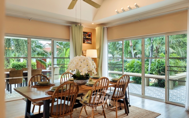 Smart House Valley Hua Hin, pool villa Hua Hin for sale, renovated villa Hua Hin, 3-bedroom villa Hua Hin, turnkey villa Hua Hin, saltwater pool Hua Hin, secure gated community Hua Hin, Hua Hin property for sale, Hua Hin fitness pool