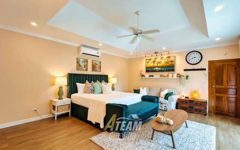 Smart House Valley Hua Hin, pool villa Hua Hin for sale, renovated villa Hua Hin, 3-bedroom villa Hua Hin, turnkey villa Hua Hin, saltwater pool Hua Hin, secure gated community Hua Hin, Hua Hin property for sale, Hua Hin fitness pool