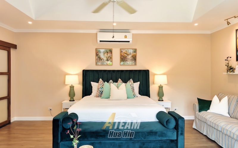 Smart House Valley Hua Hin, pool villa Hua Hin for sale, renovated villa Hua Hin, 3-bedroom villa Hua Hin, turnkey villa Hua Hin, saltwater pool Hua Hin, secure gated community Hua Hin, Hua Hin property for sale, Hua Hin fitness pool