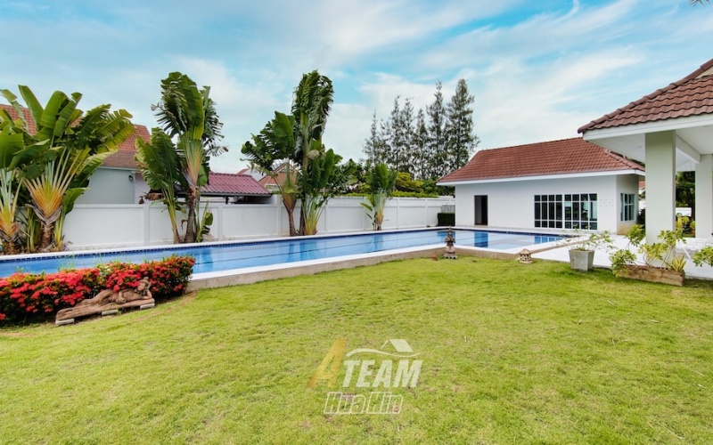 Smart House Valley Hua Hin, pool villa Hua Hin for sale, renovated villa Hua Hin, 3-bedroom villa Hua Hin, turnkey villa Hua Hin, saltwater pool Hua Hin, secure gated community Hua Hin, Hua Hin property for sale, Hua Hin fitness pool