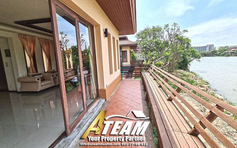 Lakeside-poolvilla-for-sale-hua-hin-Takiap-lake-patio