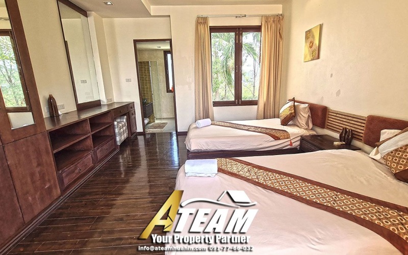 Lakeside-poolvilla-for-sale-hua-hin-Takiap-lake-bedroom
