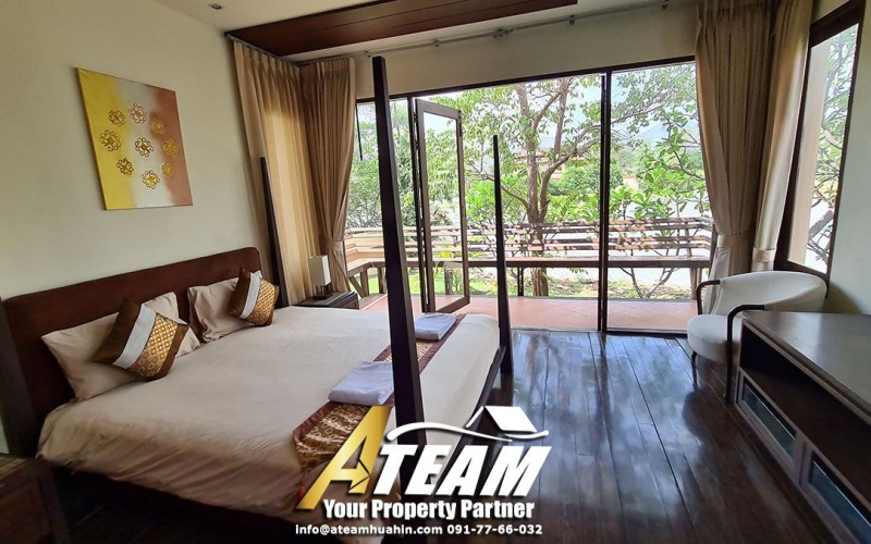 Lakeside-poolvilla-for-sale-hua-hin-Takiap-lake-bedroom-view1